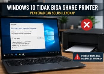 Windows 10 Tidak Bisa Share