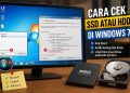 Cara Cek SSD Atau HDD