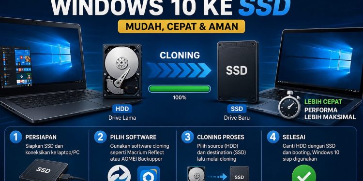 Cara Cloning Windows 10
