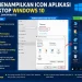Cara Menampilkan Icon Aplikasi