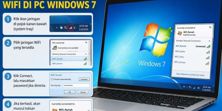 Cara Mengaktifkan Wifi Di PC