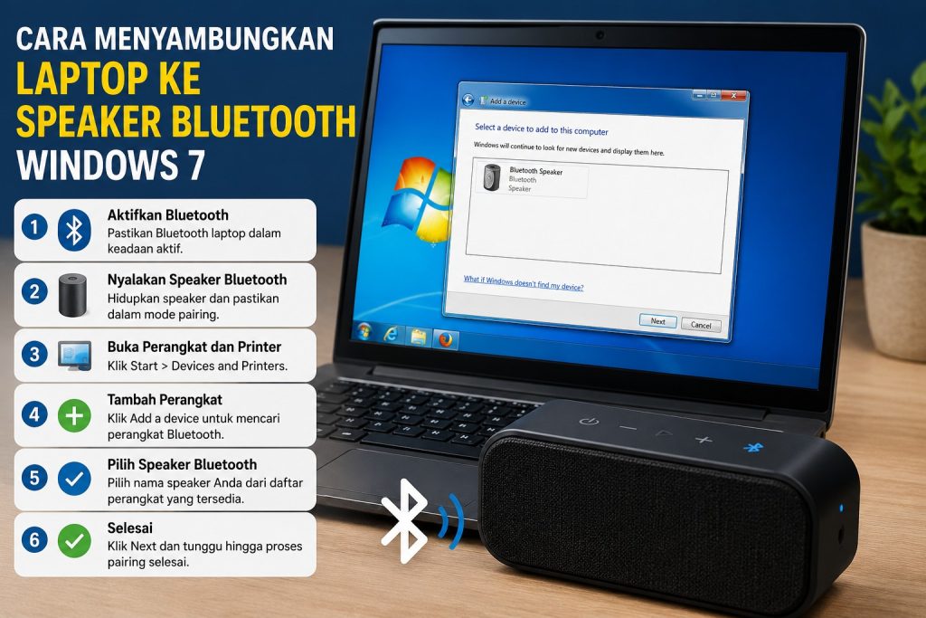Cara Menyambungkan Laptop Ke Speaker