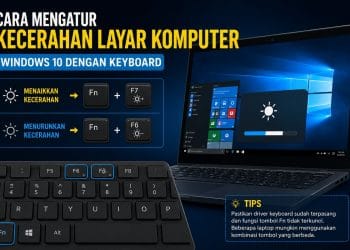Cara Mengatur Kecerahan Layar