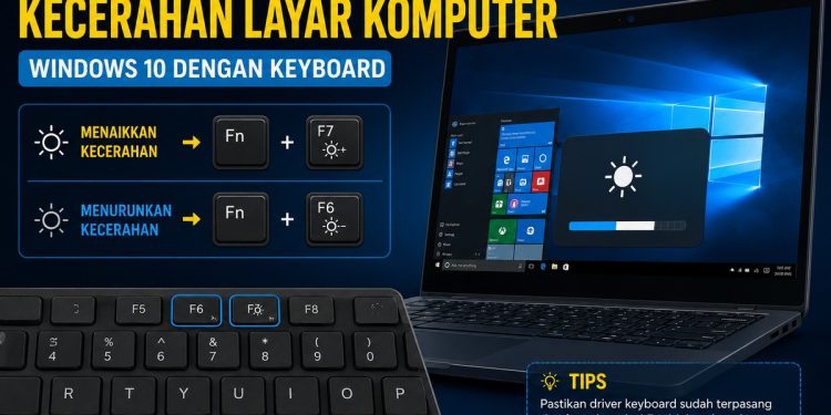 Cara Mengatur Kecerahan Layar