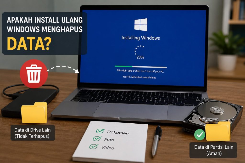 Apakah Install Ulang Windows