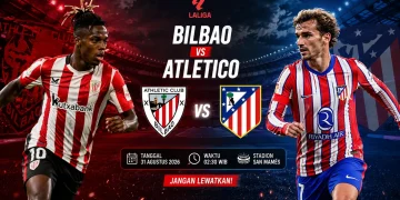 Jadwal Bilbao vs Atletico