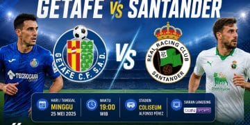 Jadwal Getafe vs Santander