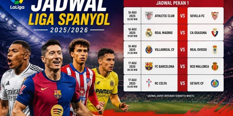 Jadwal Liga Spanyol