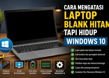 Cara Mengatasi Laptop Blank