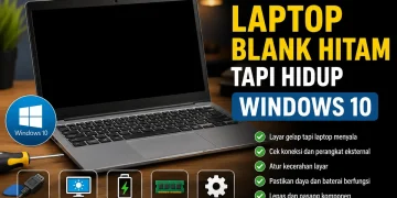 Cara Mengatasi Laptop Blank