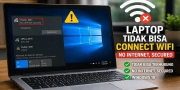 Laptop Tidak Bisa Connect Wifi