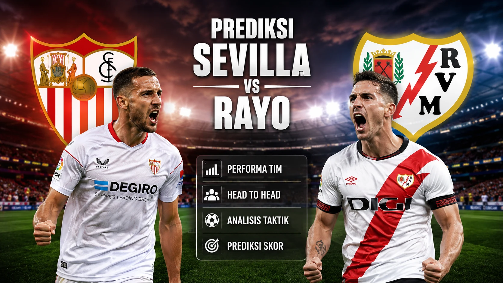 Prediksi Sevilla vs Rayo