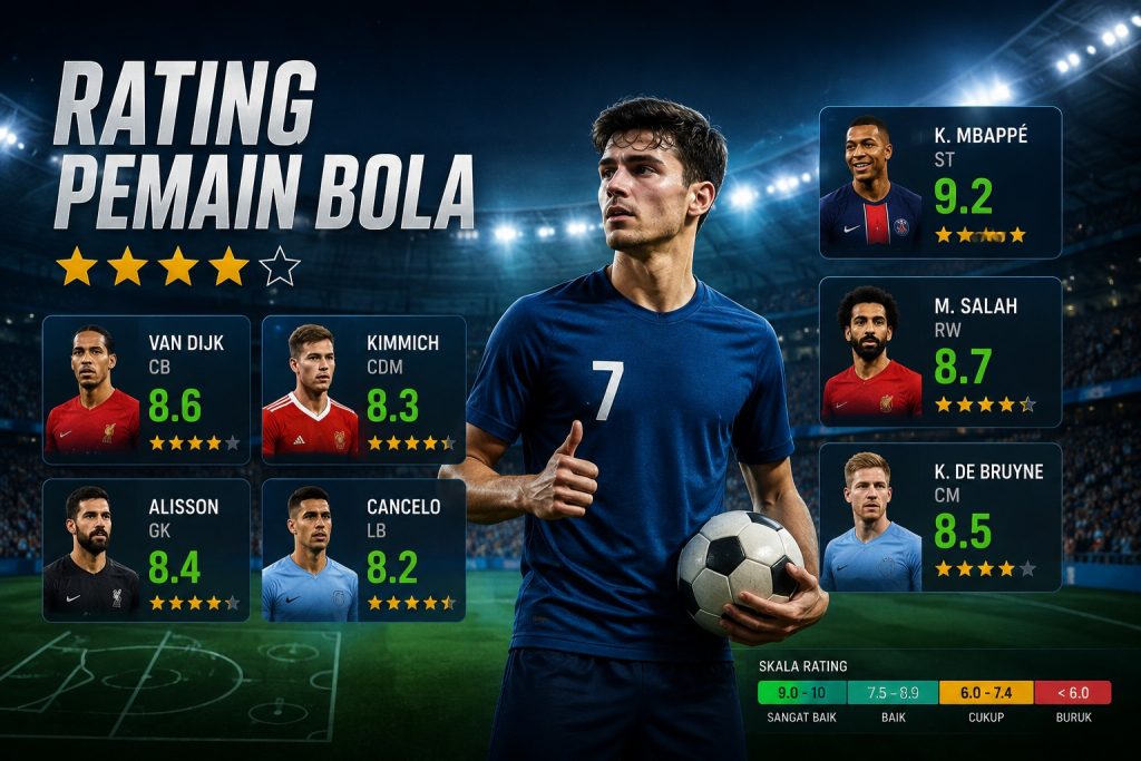 Rating Pemain Bola
