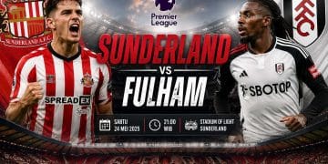 Pertandingan Sunderland vs Fulham