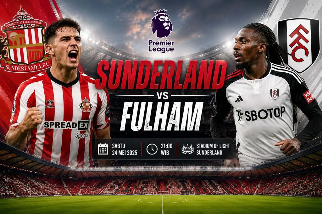 Pertandingan Sunderland vs Fulham