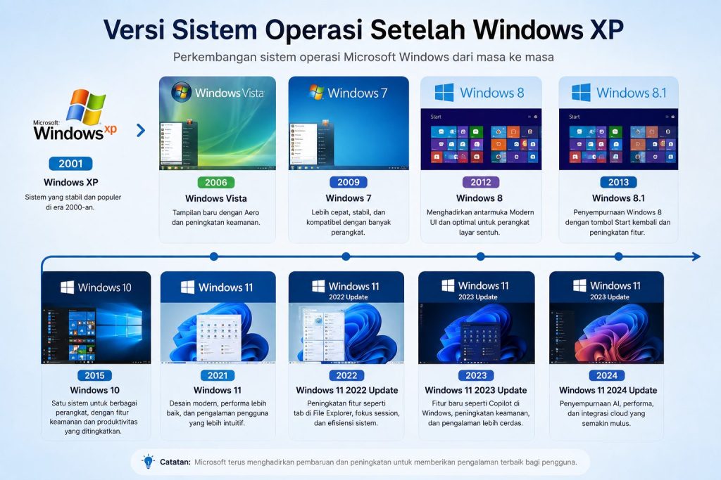 Versi Sistem Operasi