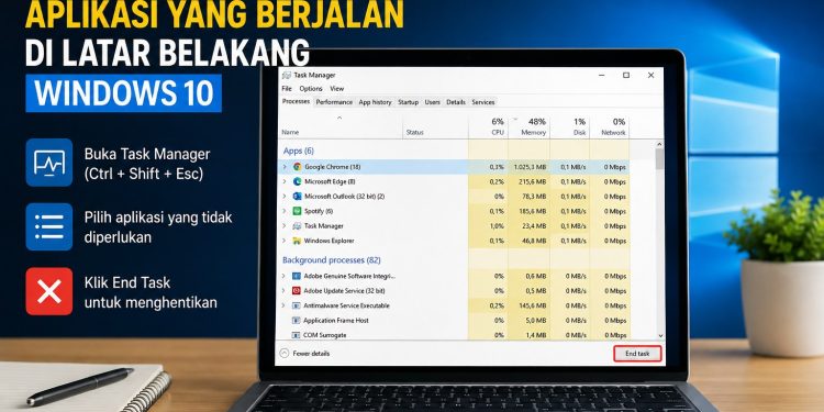 Cara Mematikan Aplikasi