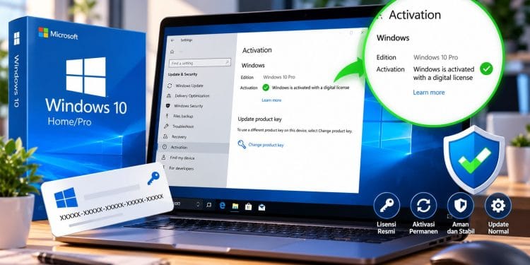 Menghilangkan Activate Windows 10