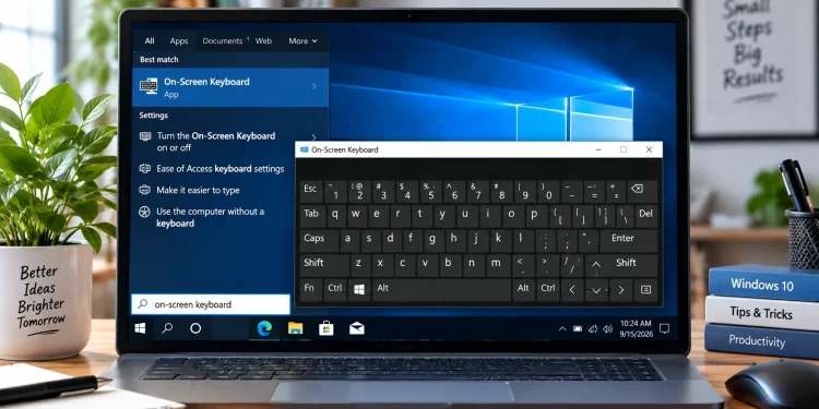 Cara Menampilkan Keyboard Di Layar