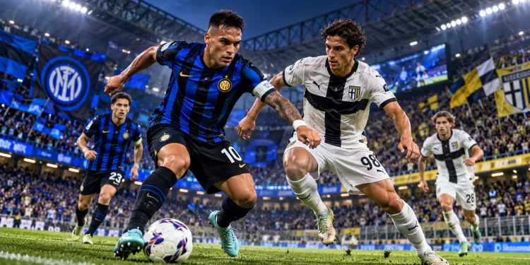 Pertandingan Inter vs Parma