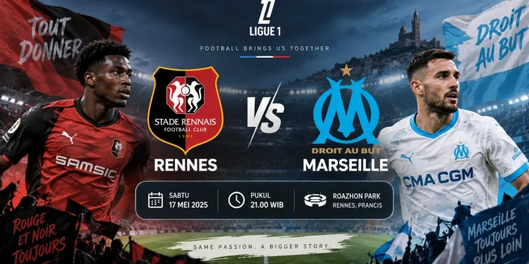 Jadwal Rennes vs Marseille