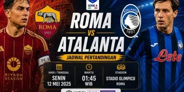 Jadwal Roma vs Atalanta