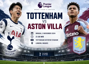 Jadwal Tottenham vs Aston