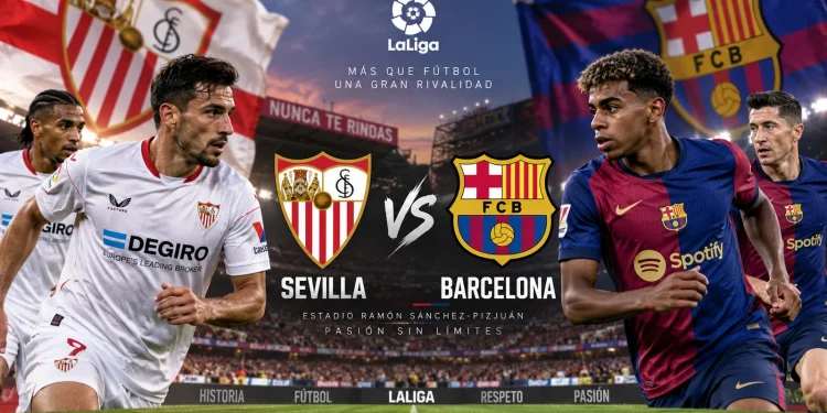 Pertandingan Sevilla vs Barcelona