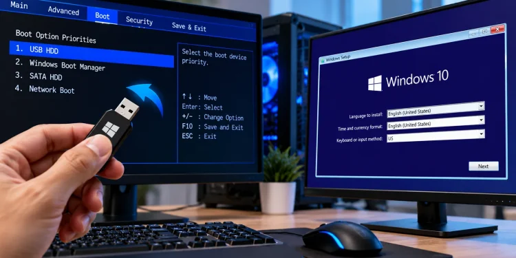 Cara Install Windows 10