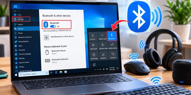 Cara Mengaktifkan Bluetooth