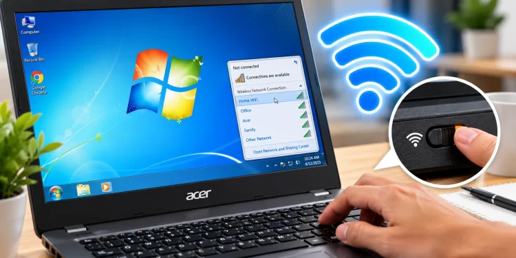 Cara Mengaktifkan Wifi di Laptop