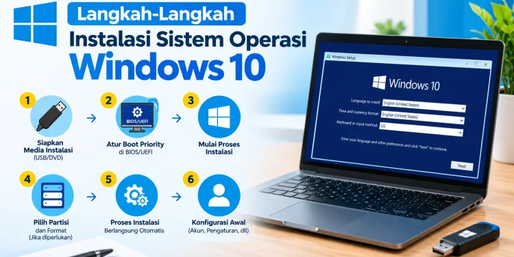 Langkah Langkah Instalasi Sistem
