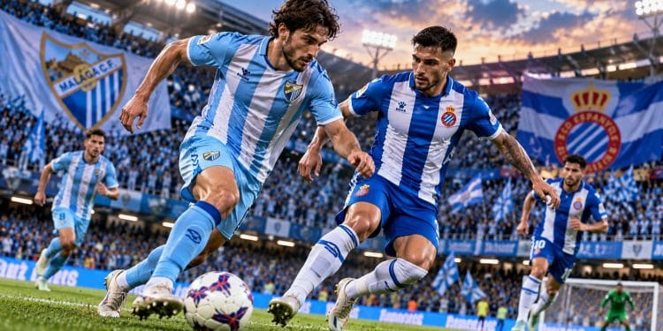 Pertandingan Malaga vs Espanyol