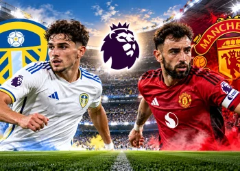 Pertandingan Leeds vs MU