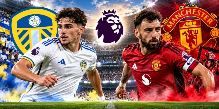 Pertandingan Leeds vs MU