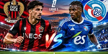 Pertandingan Nice vs Strasbourg