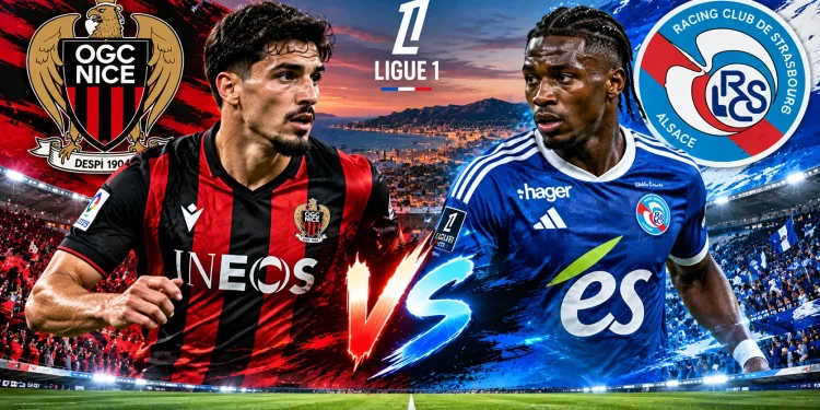 Pertandingan Nice vs Strasbourg