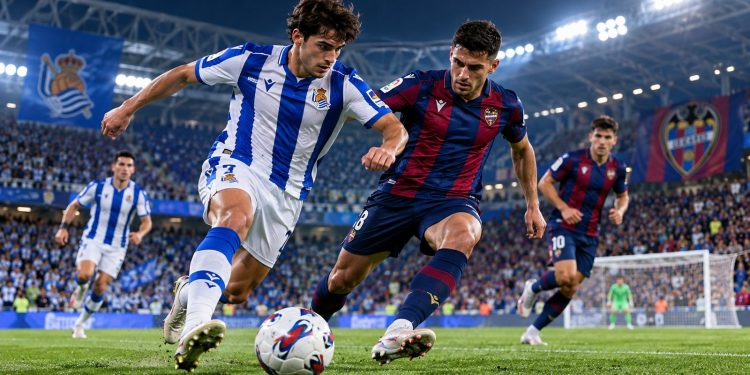 Pertandingan Sociedad vs Levante